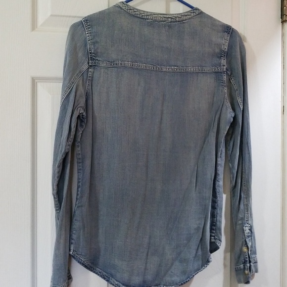 Jean button down tee - Picture 3 of 3